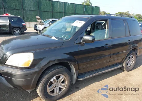 2003 Honda Pilot Ex-L из США, поврежденный, VIN 2HKYF18763H605799